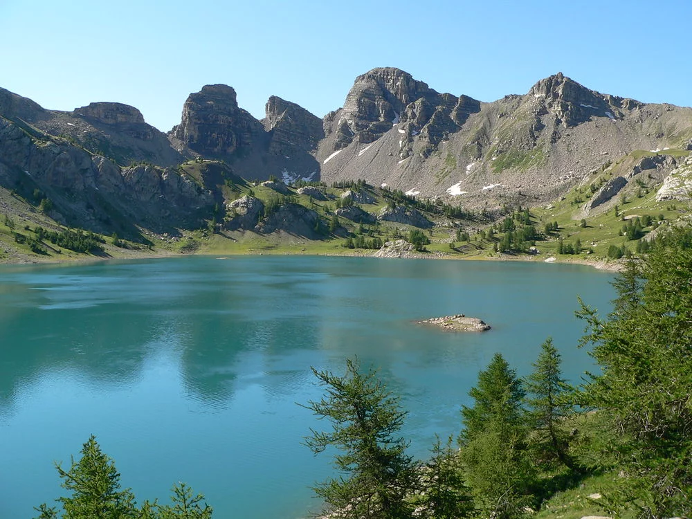 Lieu de pêche Le lac d'allos - Allos (04 - Alpes de Haute Provence)