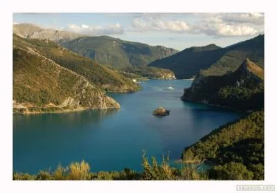 Lieu de pêche Lac de castillon - Castellane (04 - Alpes de Haute Provence)