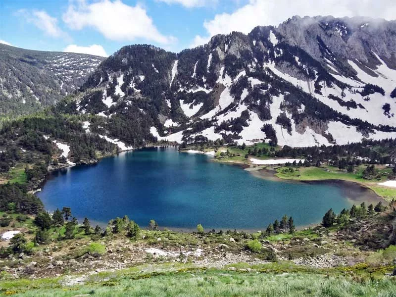 Lac : Lac de laurenti à Le pla, parcours de pêche en eau douce en Ariège