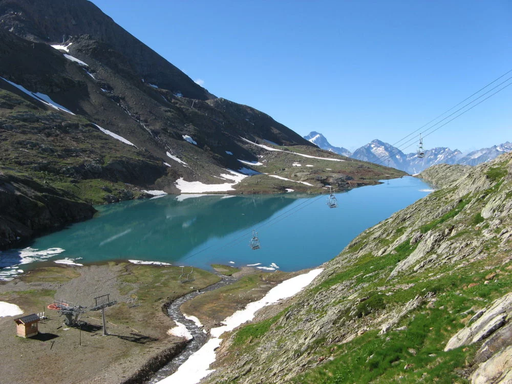 Lac : Lac blanc à Sainte-agnès, parcours de pêche en eau douce en Isère