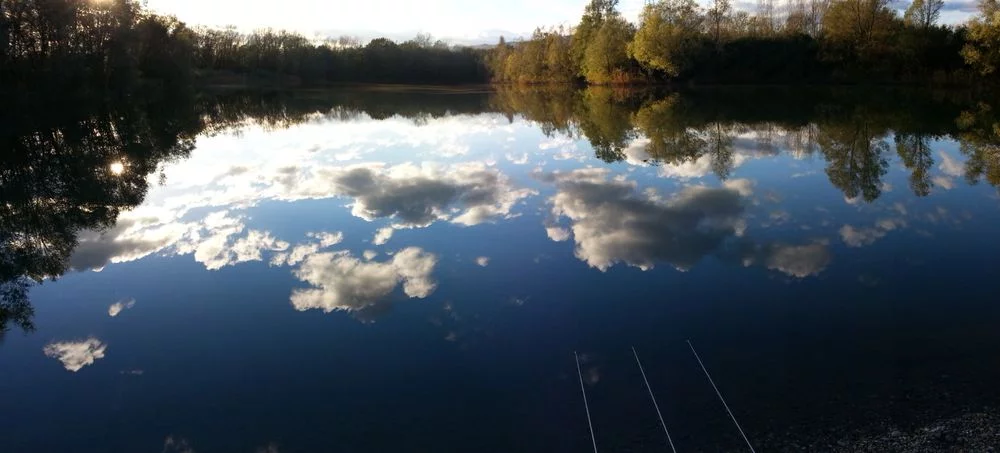 Étang : Etang de mayoussard à Moirans, parcours de pêche en eau douce en Isère