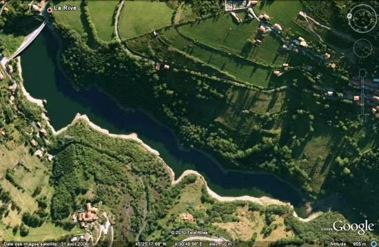 Lieu de pêche Barrage de la rive - La valla-en-gier (42 - Loire)