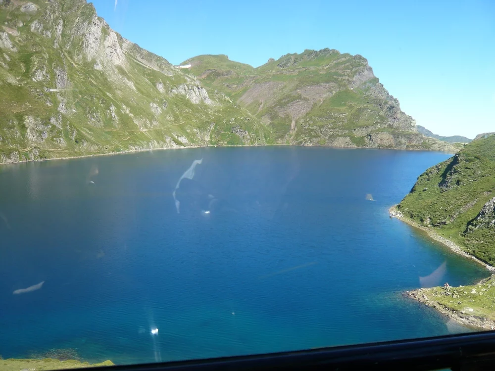 Lieu de pêche Le lac bleu - Beaucens (65 - Hautes Pyrénées)