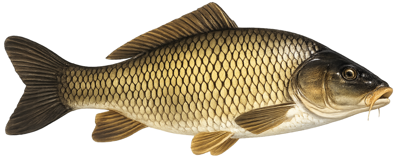 Carpe commune (Cyprinus carpio)
