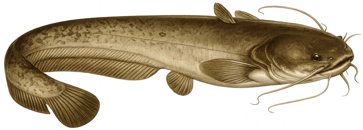 Silure glane (Silurus glanis)