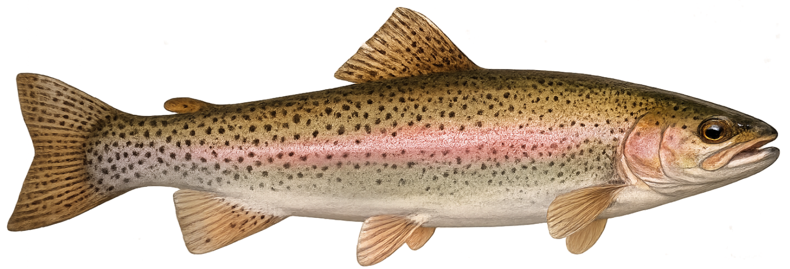Truite arc-en-ciel (Oncorhynchus mykiss)