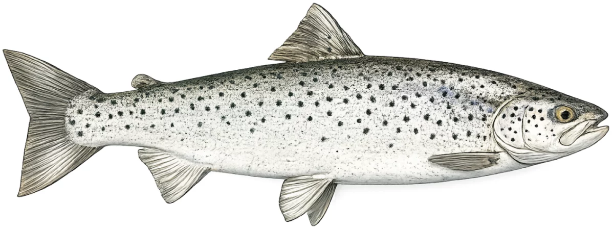 Truite de mer (Salmo trutta trutta)